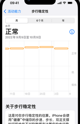 海西iPhone手机维修如何在iPhone开启'步行稳定性通知'