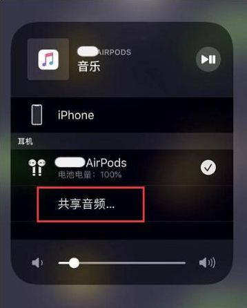 海西苹果14音频维修点分享iPhone14音频共享设置方法 