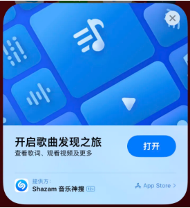 海西苹果14维修站分享iPhone14音乐识别功能使用方法 