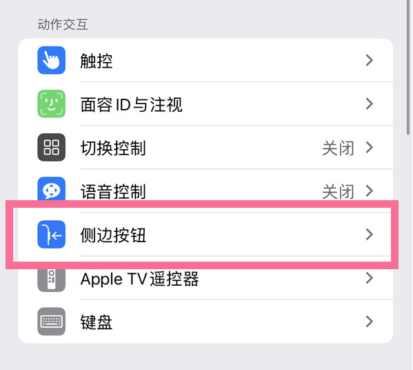 海西苹果14维修店分享iPhone14 Plus侧键双击下载功能关闭方法 