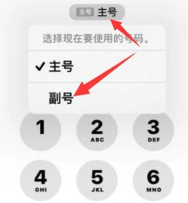 海西苹果14维修店分享iPhone 14 Pro Max使用副卡打电话的方法 